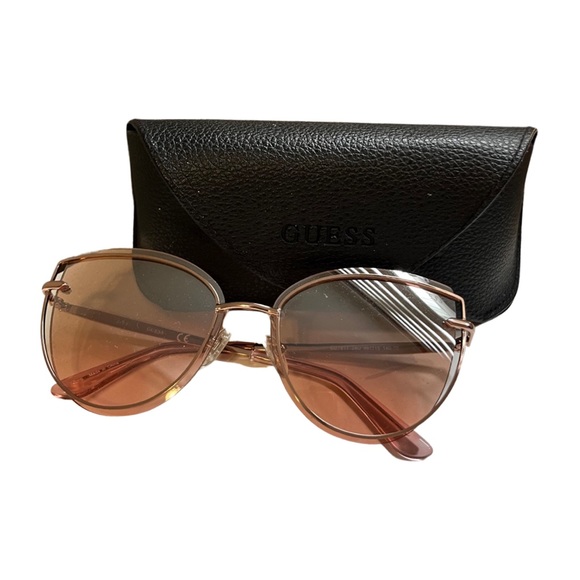 Rose gold cat eye sunglasses - Picture 2 of 11